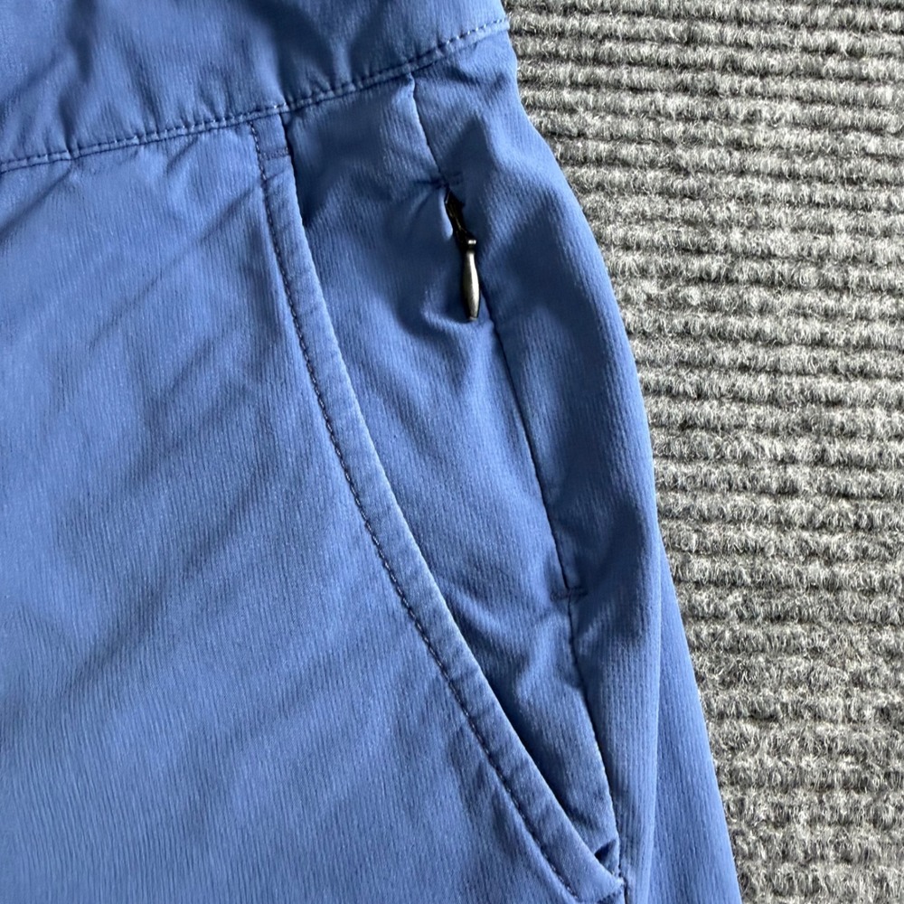 Bonobos Mens Lightweight Performance Shorts Blue Size 32 8 Inch Inseam Zipper - Picture 2 of 9
